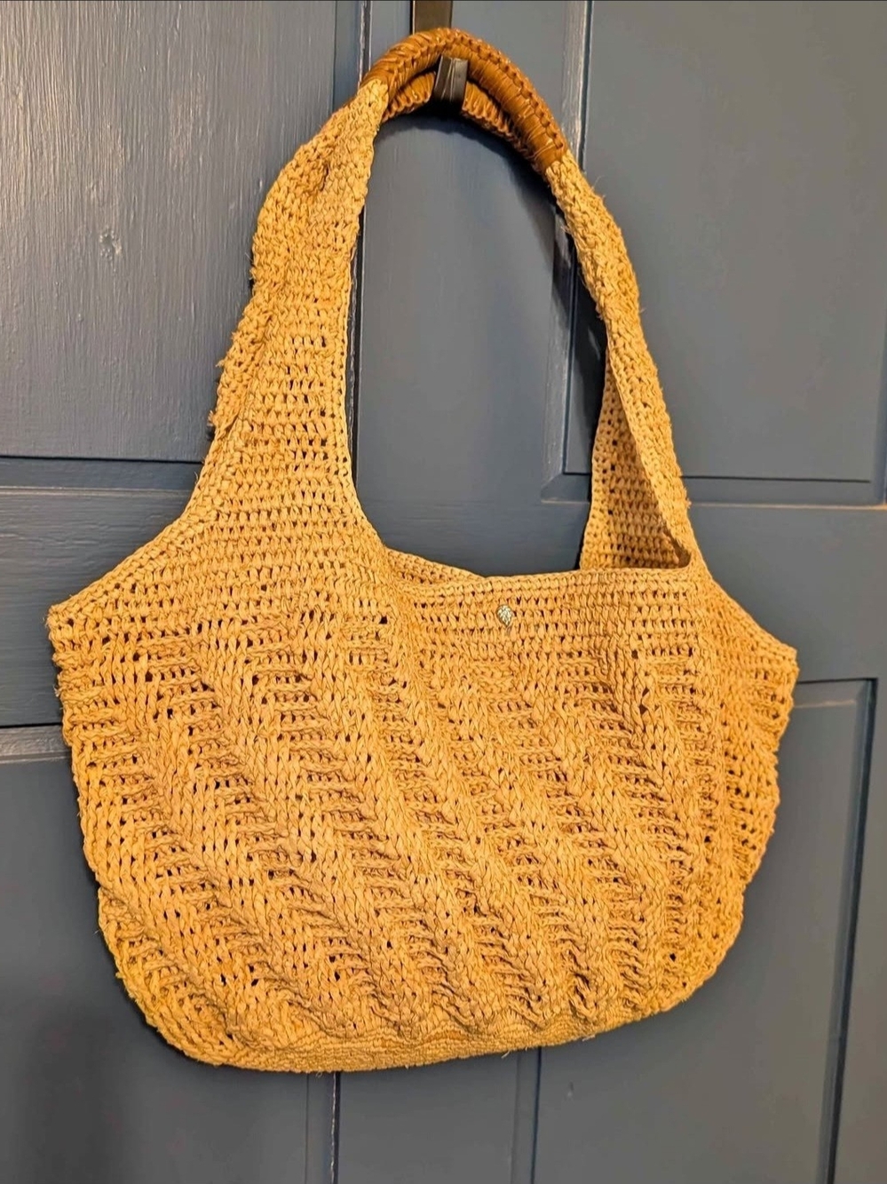 Helen Kaminski Rare Straw Raffia Purse Handbag
